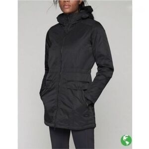 Athleta Summit Parka Jacket With Faux Fur Hood